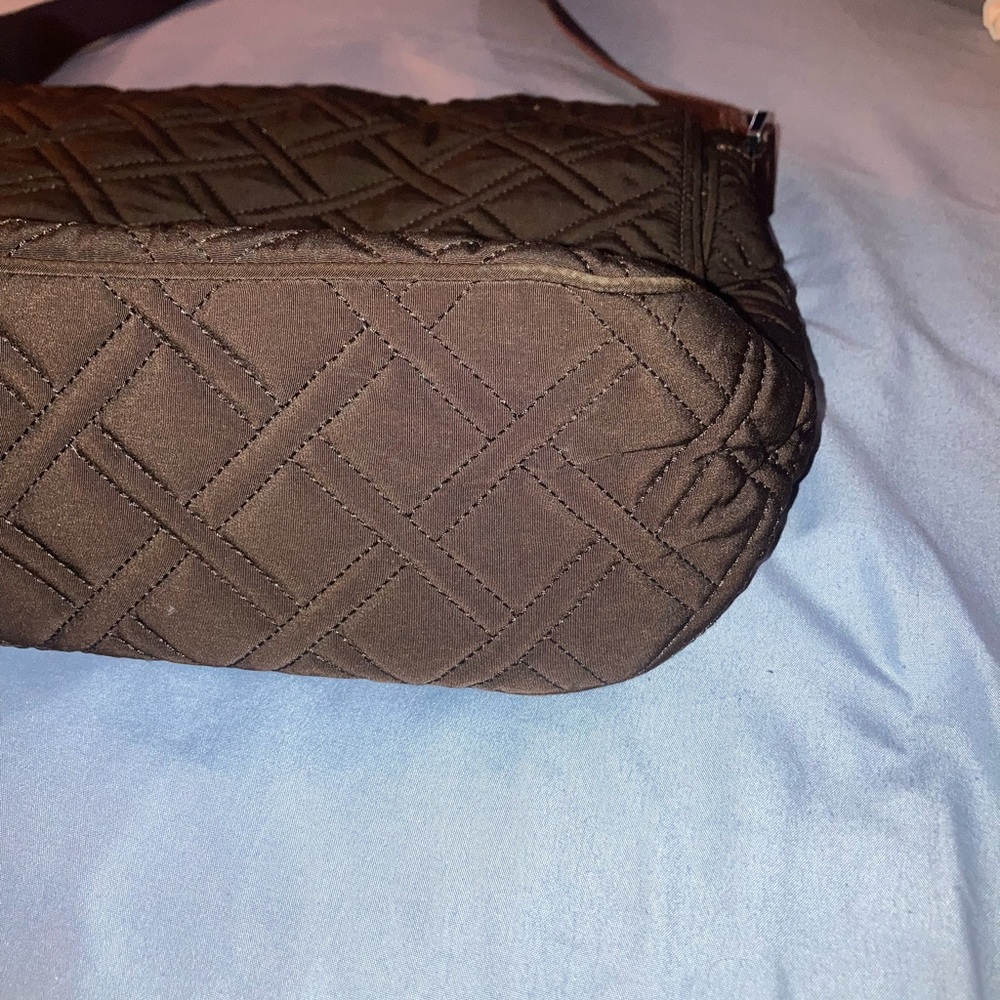 Vera Bradley Quilted Brown Messenger Bag - Picture 14 of 14
